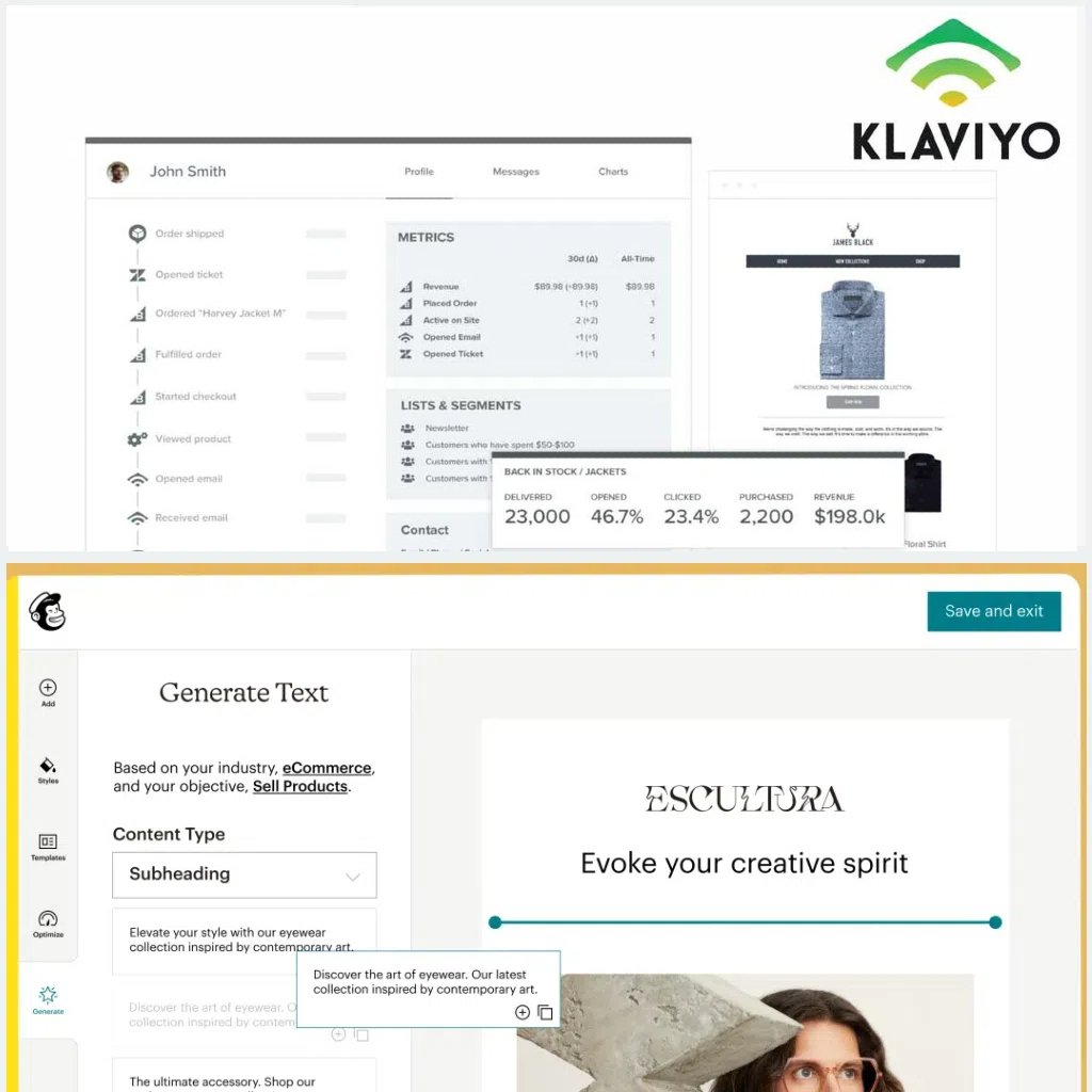 Klaviyo-vs-mailchimp-comparison